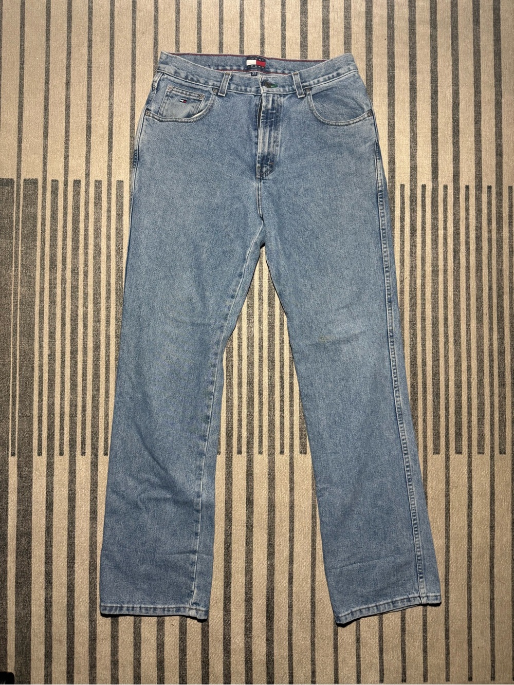 Vintage 90s Tommy Hilfiger Tommy Jeans Straight Leg Denim Made in Canada